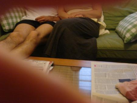 Papa et Maman pris en photo par Lala